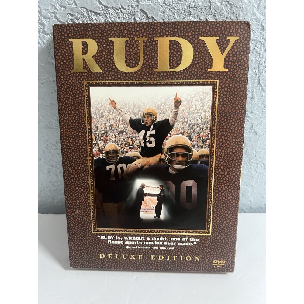 RUDY Deluxe Edition DVD Football Incl Special Features